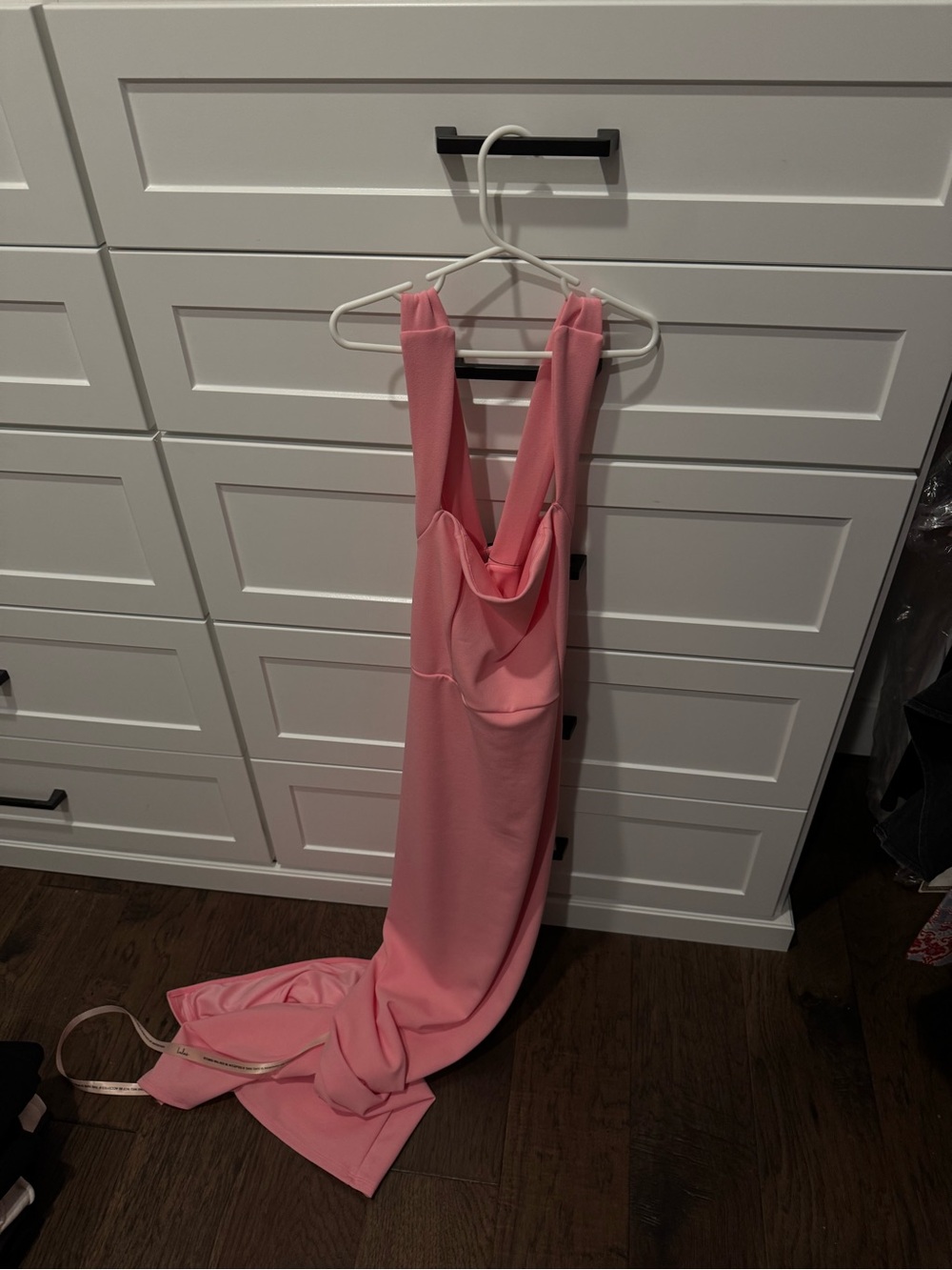 LULUS NWT S Pink Sleeveless Evening Dress